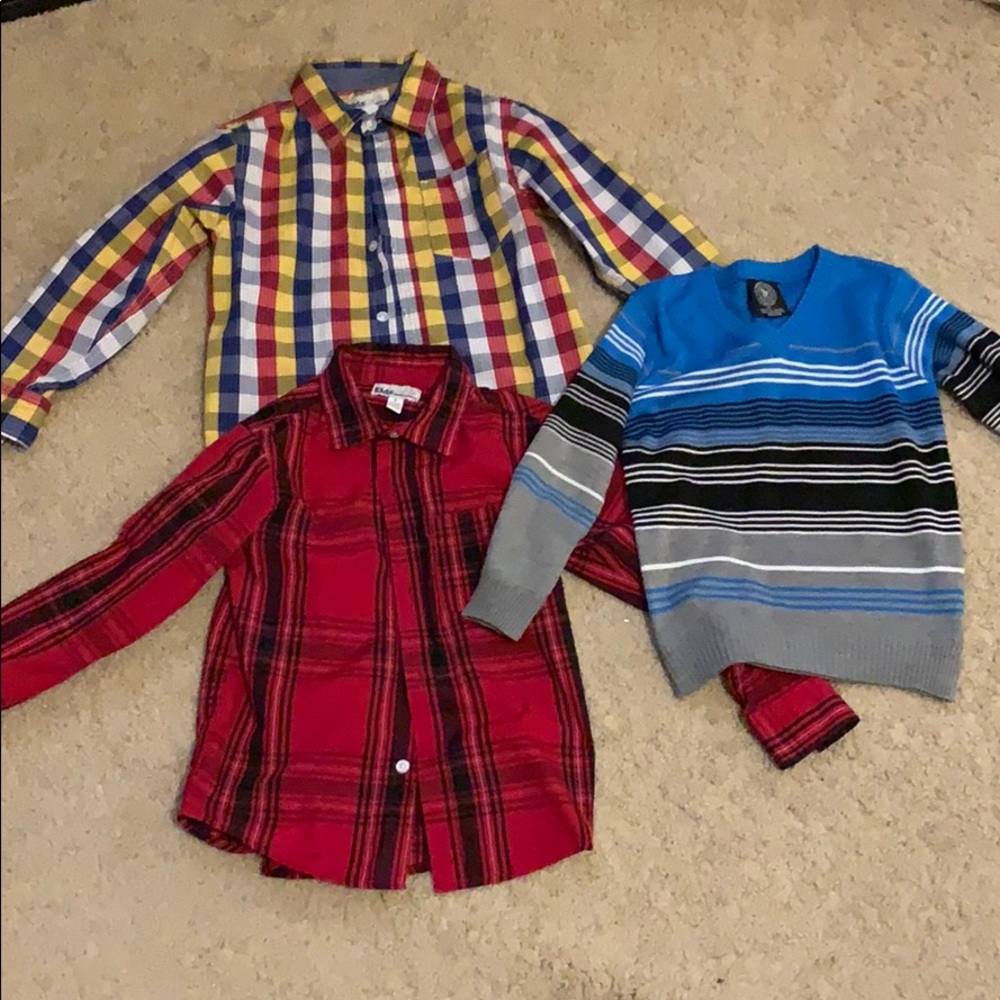 3 shirts.